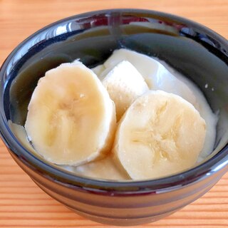 朝ご飯に☆蜂蜜バナナヨーグルト